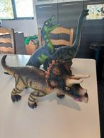 Set van drie Dino’s 30-50 cm grootte, Kinderen en Baby's, Ophalen of Verzenden, Zo goed als nieuw