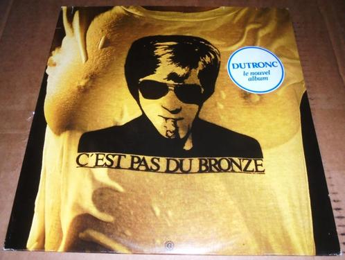 JACQUES DUTRONC - C'EST PAS DU BRONZE - LP - 1982 - FRANCE -, CD & DVD, Vinyles | Pop, Utilisé, 1980 à 2000, 12 pouces, Enlèvement ou Envoi