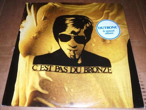 JACQUES DUTRONC - C'EST PAS DU BRONZE - LP - 1982 - FRANCE -, Cd's en Dvd's, Vinyl | Pop, Gebruikt, 1980 tot 2000, 12 inch, Ophalen of Verzenden