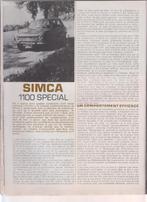 Simca 1100 Speciale verzamelwagen, Verzenden, Gelezen