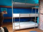 Lit superposé en métal, Maison & Meubles, Enlèvement, Utilisé, Une personne, Lits superposés