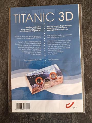 Feuillet Titanic 3D