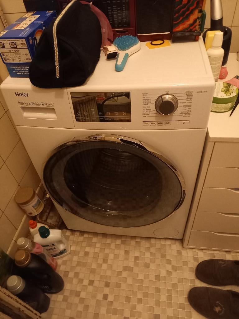 Lave-linge, Elektronische apparatuur, Wasmachines, Zo goed als nieuw, Voorlader, 6 tot 8 kg, Ophalen