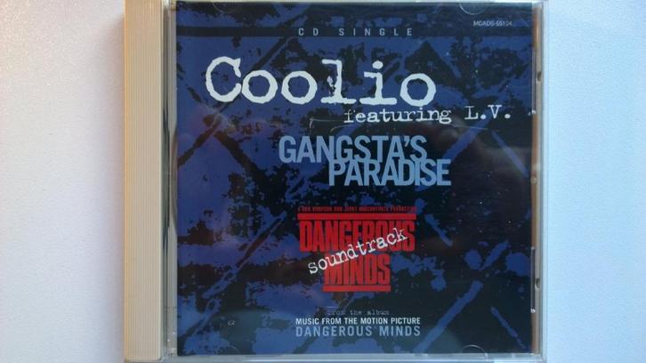 Coolio Featuring L.V. - Gangsta's Paradise, Cd's en Dvd's, Cd Singles, Zo goed als nieuw, Hiphop en Rap, 1 single, Maxi-single