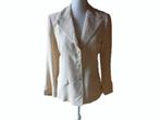 (23)- veste femme t.38 beige, Kleding | Dames, Jassen | Zomer, Ophalen of Verzenden, Zo goed als nieuw, Maat 38/40 (M), Beige