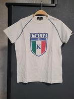 T-shirt blanc Italia taille L, Comme neuf, Enlèvement, Taille 52/54 (L), Blanc