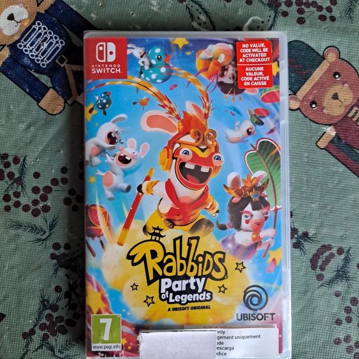 Nintendo switch rabbids party of legends Nieuw in plastic, Games en Spelcomputers, Games | Nintendo Switch, Nieuw, Ophalen