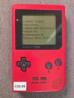 game boy pocket red, Games en Spelcomputers, Spelcomputers | Nintendo Game Boy, Ophalen of Verzenden, Game Boy Pocket