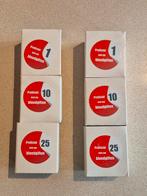 Rode Kruis bloedgiften pins 1, 10 en 25, Ophalen of Verzenden, Nieuw, Overige onderwerpen, Speldje of Pin
