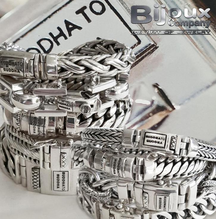 Koop nu goedkoop  Buddha to Buddha + Z3UZ zilveren sieraden!, Handtassen en Accessoires, Armbanden, Nieuw, Zilver, Zilver, Ophalen of Verzenden
