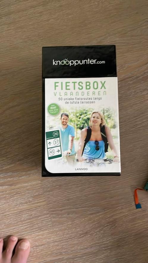 Knooppunter fietsbox Vlaanderen, Boeken, Reisgidsen, Zo goed als nieuw, Ophalen