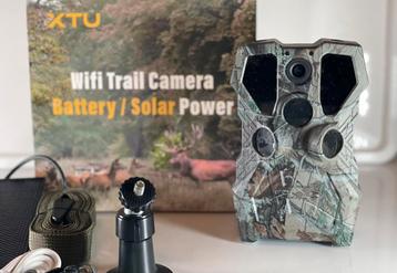 Caméra de surveillance de chasse XTU solaire neuve – Wi-Fi beschikbaar voor biedingen