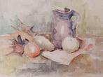 AQUAREL op tekenpapier M.VAN DEN BEMPT, Antiek en Kunst, Ophalen of Verzenden