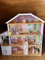 Poppenhuis - Barbie huis XXL met 4 verdiepingen, Kinderen en Baby's, Speelgoed | Poppenhuizen, Ophalen, Zo goed als nieuw, Poppenhuis