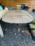 handgemaakte graniet tafel, Tuin en Terras, Tuintafels, Overige materialen, Zo goed als nieuw, Ophalen, Ovaal