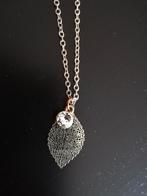 Collier doré, Enlèvement ou Envoi, Or, Comme neuf, Avec strass