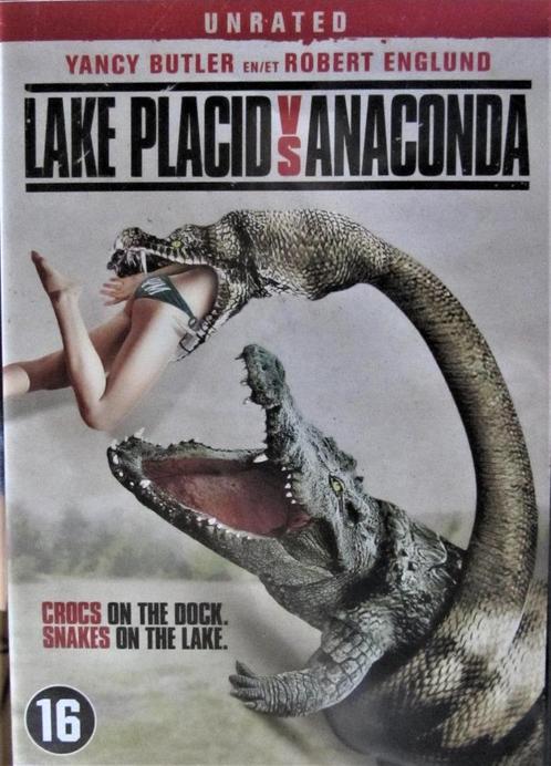 DVD HORROR- LAKE PLACID VS ANACONDA, Cd's en Dvd's, Dvd's | Horror, Zo goed als nieuw, Monsters, Alle leeftijden, Ophalen of Verzenden