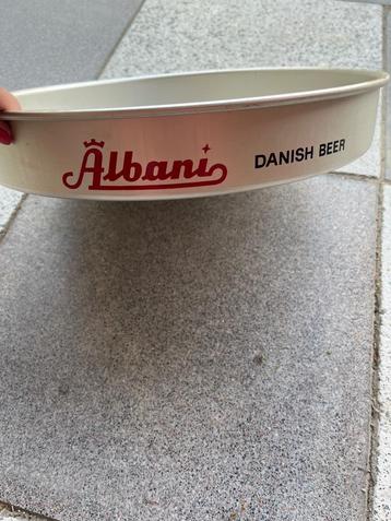 Dienblad Albani Danish beer, Verzamelen, Biermerken, Ophalen, Gebruikt, Overige typen, Overige merken