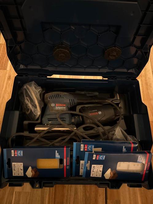 Bosch Professional GSS 160-1 A Multi vlakschuurmachine, Doe-het-zelf en Bouw, Gereedschap | Handgereedschap, Zo goed als nieuw
