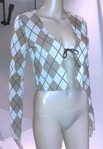 Bolero beige bruin geruit Pimkie S, Neuf, Manteau, Envoi, Taille 36 (S)