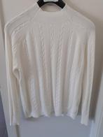 EVELIN Ecru trui met kabel-motief Maat: M - L Prijs: € 3, Kleding | Dames, Truien en Vesten, Maat 38/40 (M), Beige, Ophalen of Verzenden