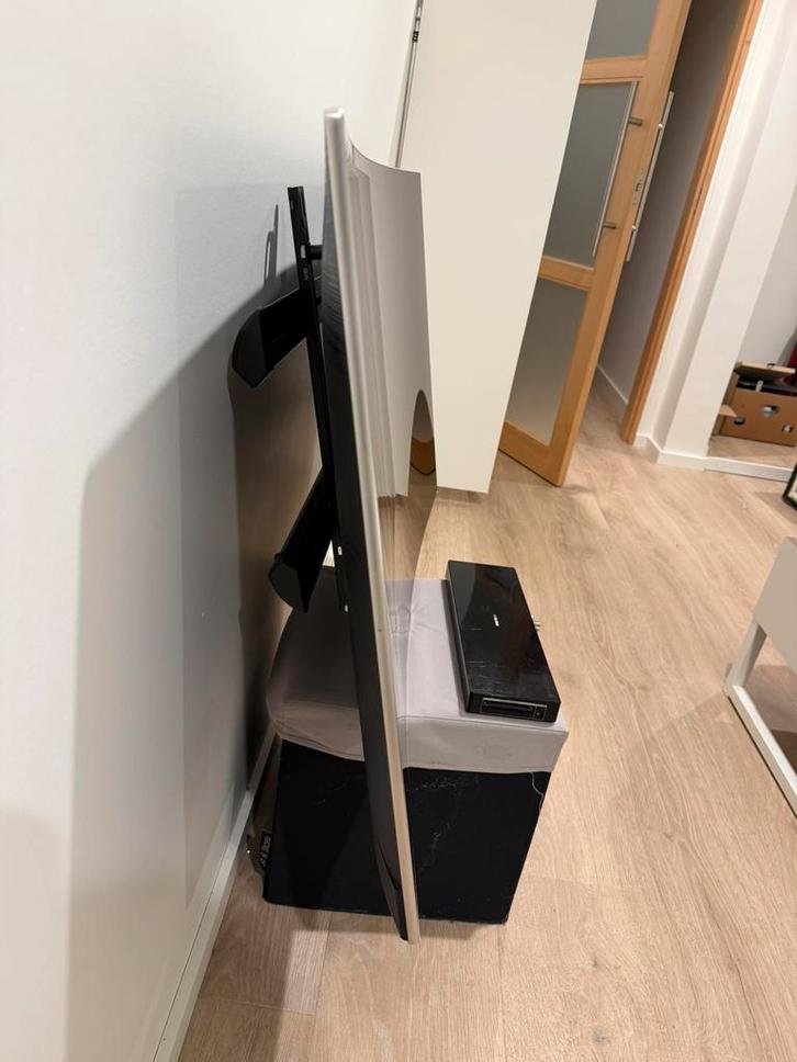 Samsung Curved met one connect box!, TV, Hi-fi & Vidéo, Télévisions, Utilisé, QLED, 4k (UHD), Samsung, Smart TV, Enlèvement