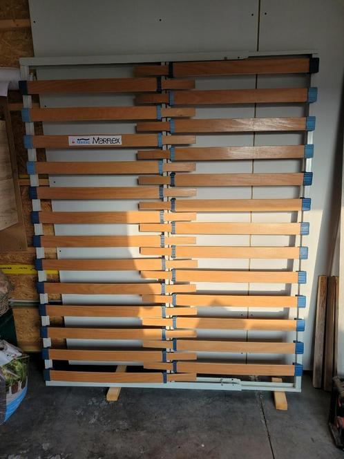 latembodem, Huis en Inrichting, Slaapkamer | Matrassen en Bedbodems, Zo goed als nieuw, Bedbodem, 160 cm, 190 cm of minder, Tweepersoons