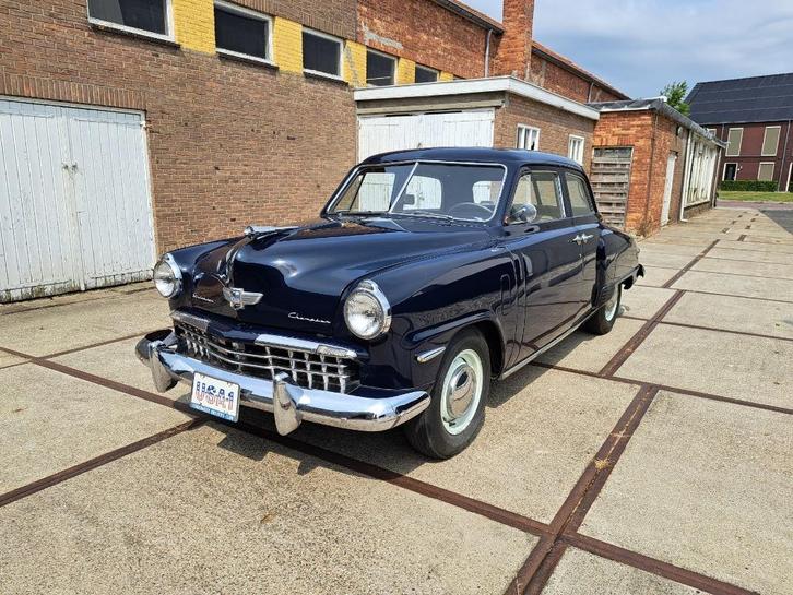 Studebaker Champion 1949 , 6 cilinder, Auto's, Oldtimers, Particulier, Overige merken, Benzine, 4 deurs, Handgeschakeld, Blauw