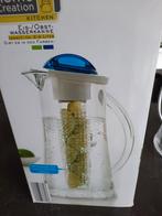 ijs-/fruitkaraf, Ophalen