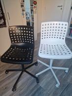 ikea bureau stoelen, Huis en Inrichting, Ophalen, Gebruikt, Zwart