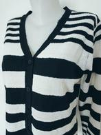Gilet à rayures noir et blanc neuf taille 42, Enlèvement ou Envoi, Comme neuf