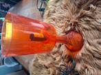 Oranje vintage lamp, Huis en Inrichting, Ophalen of Verzenden, Gebruikt, Vintage