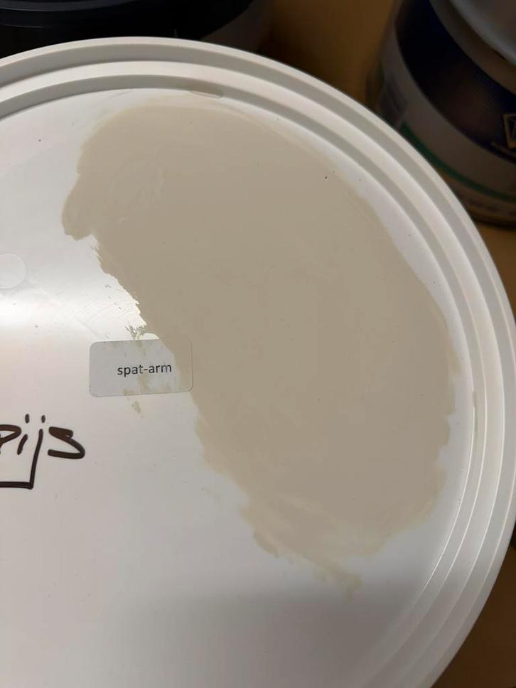 Rijks wit grijze muurverf voor binnen en buiten 10liter, Hobby en Vrije tijd, Schilderen, Nieuw, Acrylverf, Ophalen