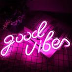 Good Vibes Neon Licht SNELLE GRATIS LEVERING, Hobby en Vrije tijd, Verzenden, Nieuw