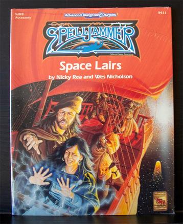 ADD2ndEd. Spelljammer Accessory SJR8 Space Lairs 1993 disponible aux enchères