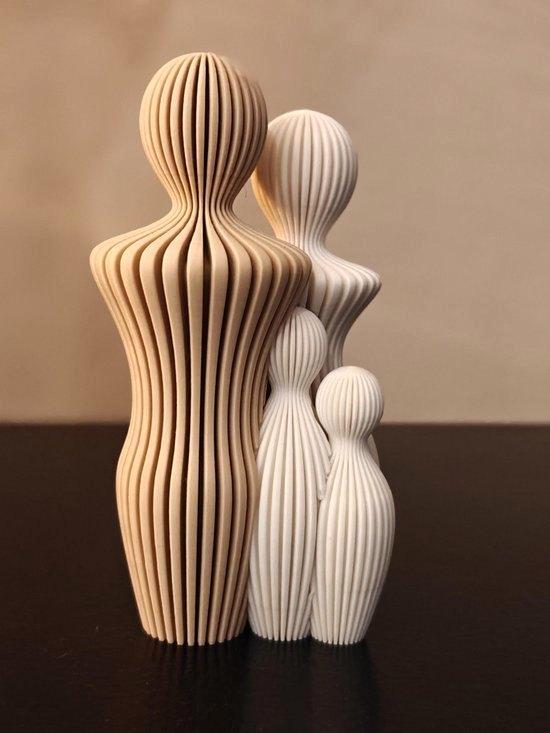 Moderne decoratie - gezin met kinderen, Collections, Statues & Figurines, Neuf, Enlèvement ou Envoi