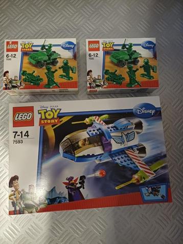 Lego Toy Story Disney 7593 en 2x 7595 beschikbaar voor biedingen