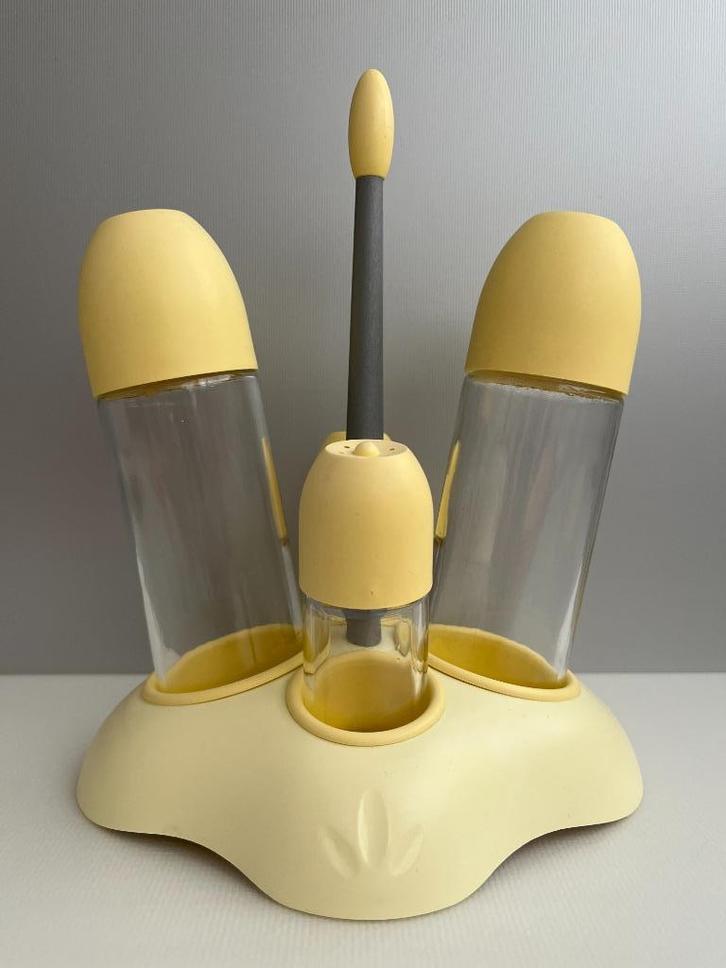 Vintage tafelstel Pino Spagnolo voor Biesse, Huis en Inrichting, Keuken | Keukenbenodigdheden, Zo goed als nieuw, Verzenden