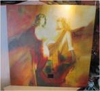 Mooi Modern Geschilderd Werk 'Vrouwen zonder gelaat' - 90x90, Antiek en Kunst, Kunst | Schilderijen | Modern, Ophalen of Verzenden