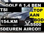VW GOLF 6 1.4  TSI   KOOPJE !!!!!!WEINIG KMS, Euro 5, Bedrijf, Golf, 5 deurs
