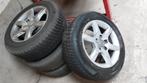 4x audi velg +band, Ophalen, Gebruikt, 16 inch, Banden en Velgen