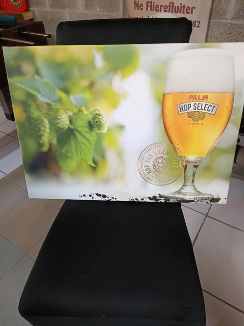 Reklameborden op doek, Verzamelen, Biermerken, Zo goed als nieuw, Palm, Ophalen