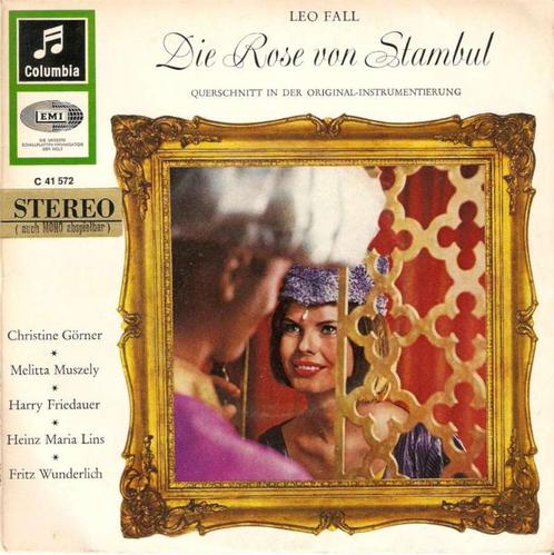 EP Leo Fall - Die Rose von Stambul, CD & DVD, Vinyles Singles, Comme neuf, EP, Classique, 7 pouces, Enlèvement ou Envoi