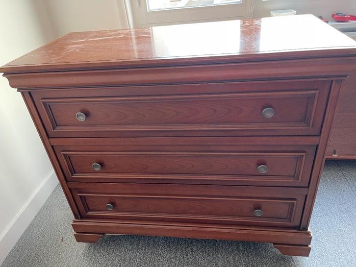 Commode en nachtkastjes, Huis en Inrichting, Kasten | Ladekasten, Gebruikt, 3 of 4 laden, Ophalen
