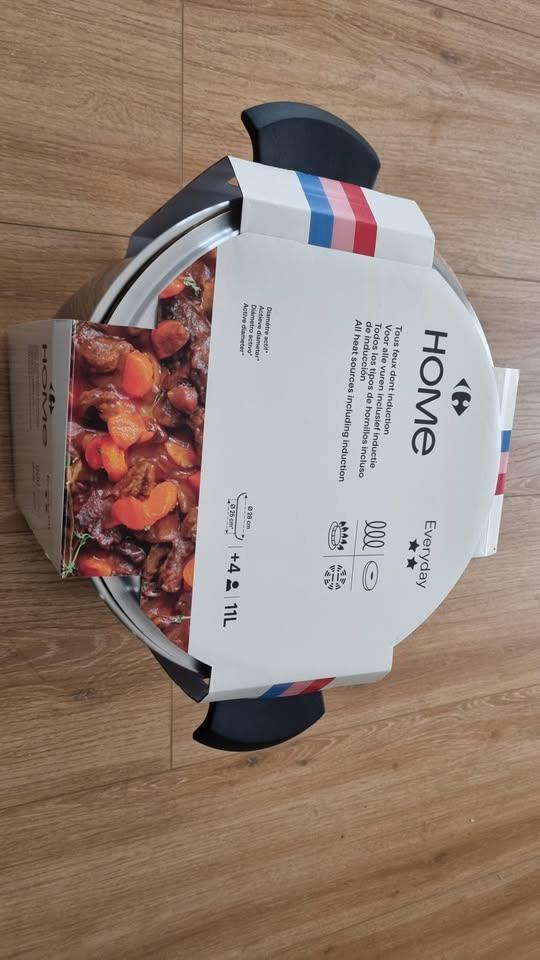 Marmite inox 7L – Quasi neuve à 35€ !, Huis en Inrichting, Keuken | Potten en Pannen, Gebruikt, Kookpan of Snelkookpan, Inox, Inductieplaat