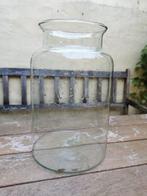 Vaas in glas, model bokaal H30 B19 in glas., Minder dan 50 cm, Glas, Gebruikt, Ophalen