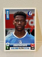 Panini Pro League 2018-2019 Jonathan David Rookie 167, Ophalen of Verzenden, Zo goed als nieuw, Poster, Plaatje of Sticker