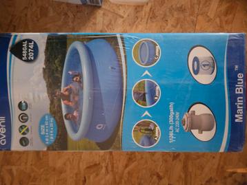 piscine avec filter pas utilisé, Neuf, 200 à 400 cm, Rond, Enlèvement