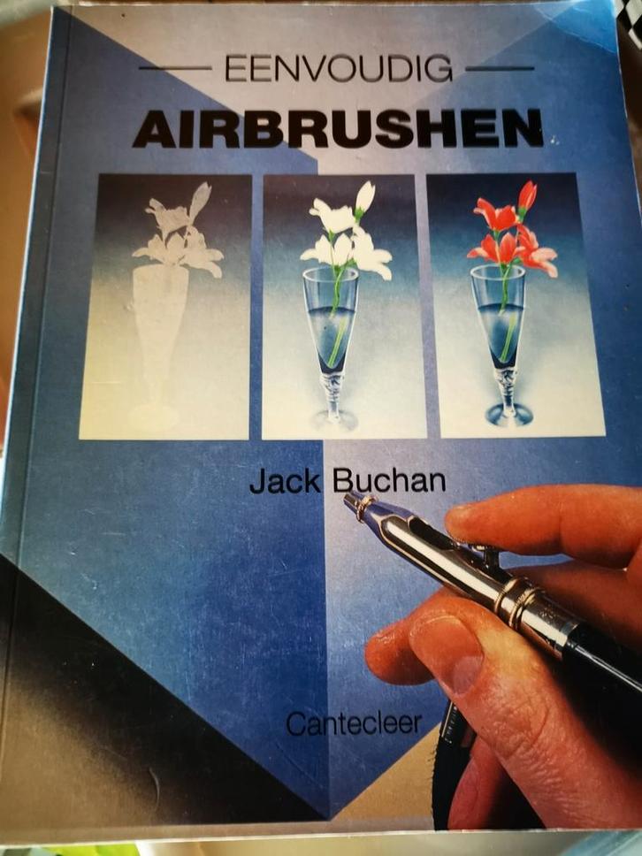 Airbrushen - Eenvoudig Jack Buchan 1994, Boeken, Hobby en Vrije tijd, Gelezen, Tekenen en Schilderen, Geschikt voor kinderen, Ophalen of Verzenden