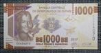 Bankbiljet 1000 Frank Guinee 2017 UNC, Ophalen of Verzenden, Overige landen, Setje